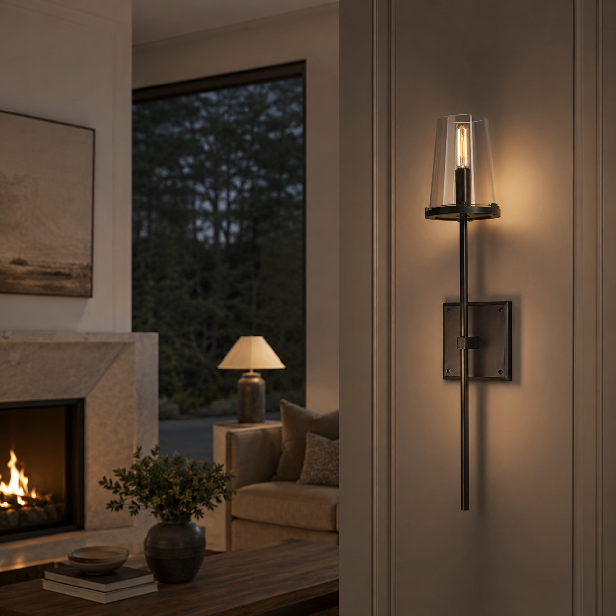 Pauillace Torch Sconce