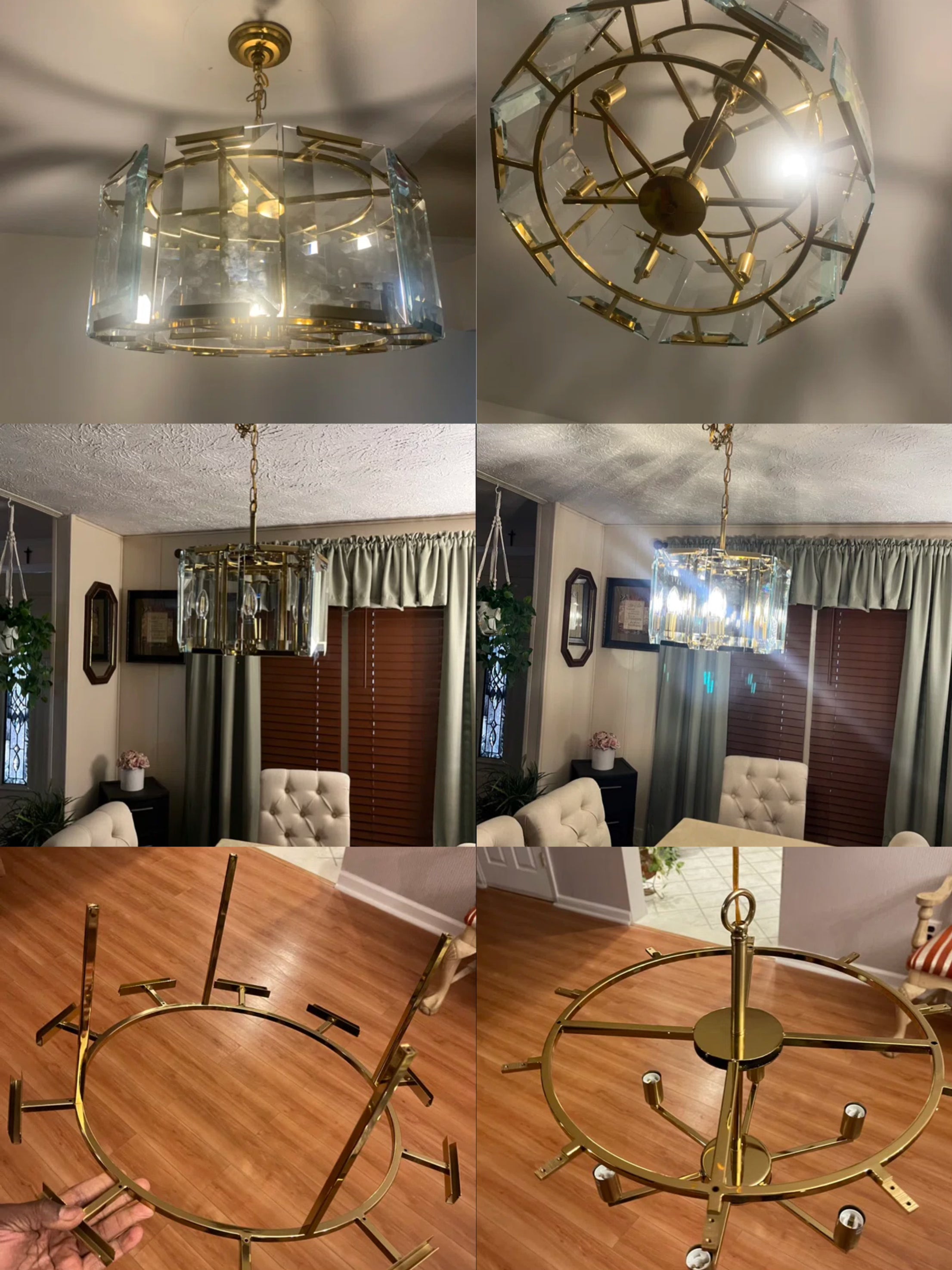 Harlowa Crystal Round Chandelier